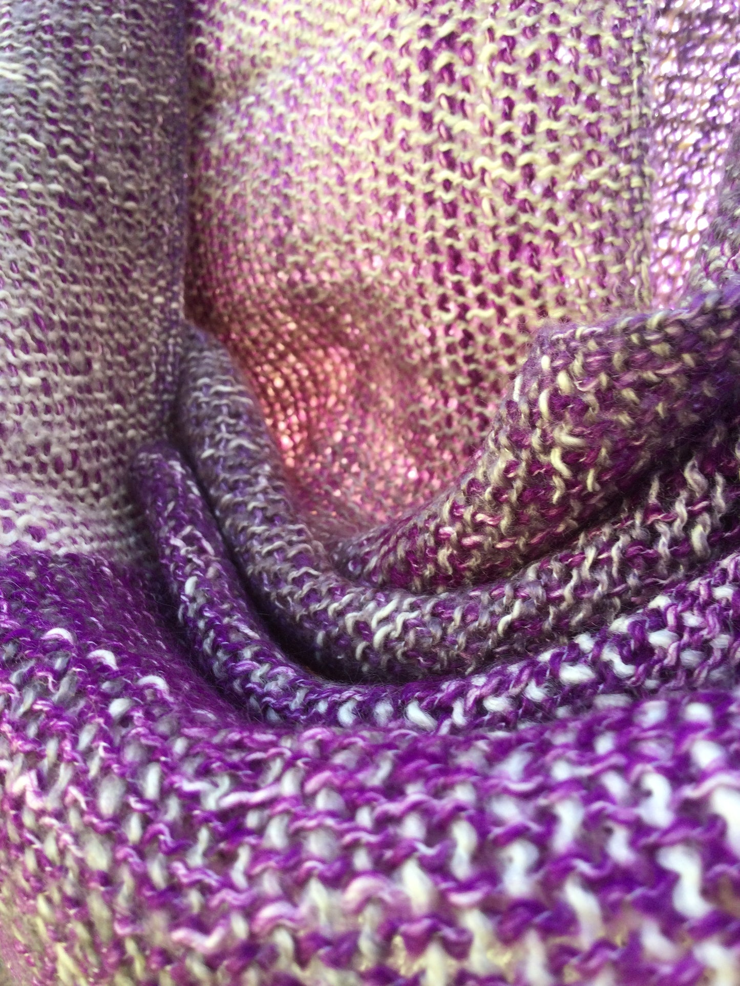 Hand woven shawl